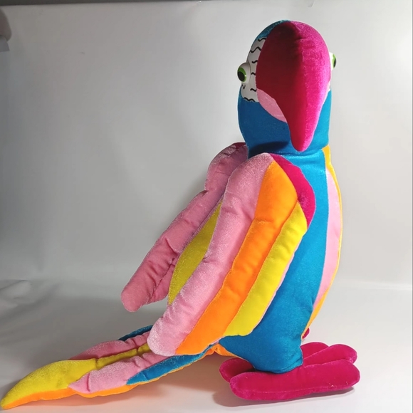 Large Parrot Plush BJ Toy Co. - Picture 1 of 6